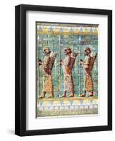 The Archers of Kiing Darius, Susa, Iran, 1933-1934-null-Framed Giclee Print