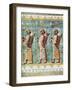 The Archers of Kiing Darius, Susa, Iran, 1933-1934-null-Framed Premium Giclee Print