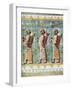The Archers of Kiing Darius, Susa, Iran, 1933-1934-null-Framed Premium Giclee Print