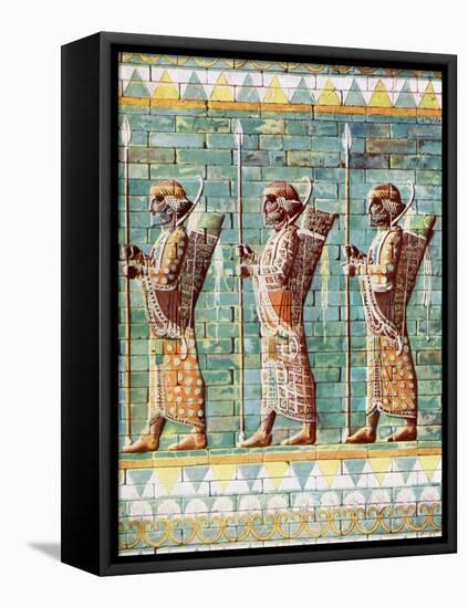 The Archers of Kiing Darius, Susa, Iran, 1933-1934-null-Framed Stretched Canvas