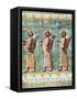 The Archers of Kiing Darius, Susa, Iran, 1933-1934-null-Framed Stretched Canvas