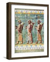 The Archers of Kiing Darius, Susa, Iran, 1933-1934-null-Framed Giclee Print