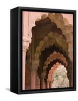 The Arches of Diwan-I-Aam, Red Fort, Old Delhi, India, Asia-Martin Child-Framed Stretched Canvas