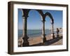 The Arches Sculpture on the Malecon, Puerto Vallarta, Jalisco, Mexico, North America-Michael DeFreitas-Framed Photographic Print