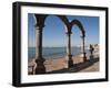 The Arches Sculpture on the Malecon, Puerto Vallarta, Jalisco, Mexico, North America-Michael DeFreitas-Framed Photographic Print