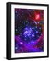 The Arches Star Cluster from Deep Inside the Hub of Our Milky Way Galaxy-Stocktrek Images-Framed Photographic Print