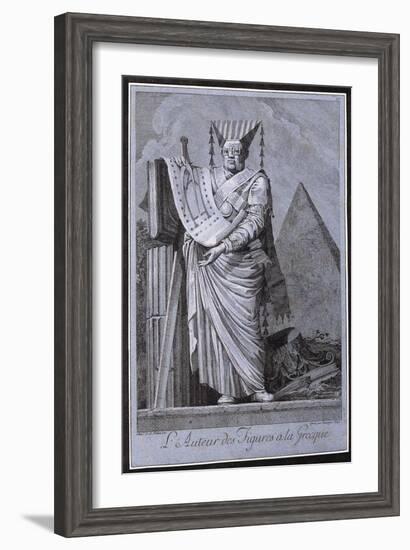 The Architect in a Greek Style, 1771-Ennemond Alexandre Petitot-Framed Giclee Print