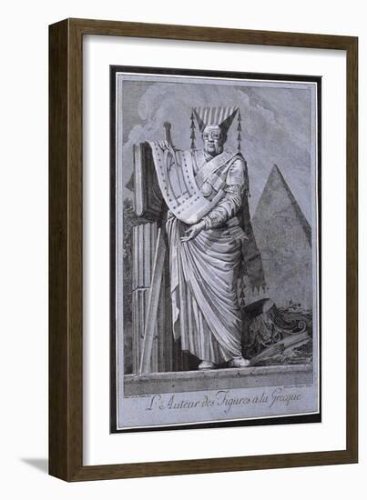 The Architect in a Greek Style, 1771-Ennemond Alexandre Petitot-Framed Giclee Print