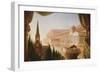 The Architect's Dream, Painting by Thomas Cole-Thomas Cole-Framed Giclee Print