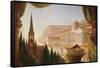 The Architect's Dream, Painting by Thomas Cole-Thomas Cole-Framed Stretched Canvas