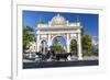 The Arco de Triunfo replica in Parque Jose Marti in the city of Cienfuegos, UNESCO World Heritage S-Michael Nolan-Framed Photographic Print