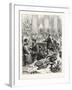 The Arctic Expedition, Banquet at the Mansion House to the Crews of the Alert and Discovery, 1876-null-Framed Giclee Print