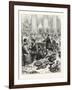 The Arctic Expedition, Banquet at the Mansion House to the Crews of the Alert and Discovery, 1876-null-Framed Giclee Print