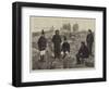 The Arctic Expedition, English Sailors Fraternising with the Esquimaux at Godhavn-Joseph Nash-Framed Giclee Print