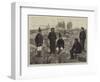 The Arctic Expedition, English Sailors Fraternising with the Esquimaux at Godhavn-Joseph Nash-Framed Giclee Print