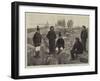 The Arctic Expedition, English Sailors Fraternising with the Esquimaux at Godhavn-Joseph Nash-Framed Giclee Print