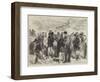 The Arctic Expedition, English Sailors with the Greenland Girls-Charles Robinson-Framed Giclee Print