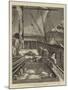 The Arctic Expedition, Esquimaux Dogs on the Deck of the Alert-Samuel Edmund Waller-Mounted Giclee Print
