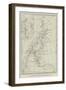 The Arctic Expedition, Map of the Smith Sound Route to the North Polar Sea-null-Framed Premium Giclee Print