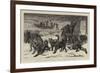 The Arctic Expedition, Packing Up Sledges Ready for a Start-Samuel Edmund Waller-Framed Giclee Print