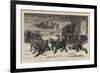 The Arctic Expedition, Packing Up Sledges Ready for a Start-Samuel Edmund Waller-Framed Giclee Print