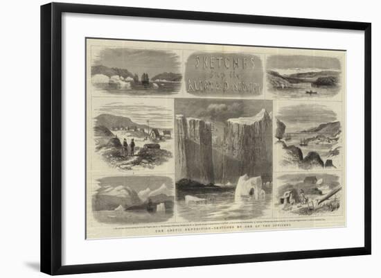 The Arctic Expedition-null-Framed Giclee Print