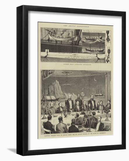 The Arctic Expedition-William Edward Atkins-Framed Giclee Print