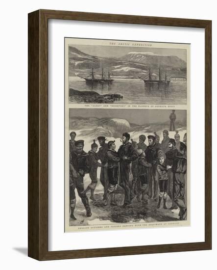 The Arctic Expedition-null-Framed Giclee Print