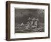 The Arctic Expeditions, the Pandora Beating Up for Carey Islands-Walter William May-Framed Giclee Print