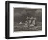 The Arctic Expeditions, the Pandora Beating Up for Carey Islands-Walter William May-Framed Giclee Print