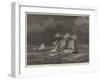 The Arctic Expeditions, the Pandora Beating Up for Carey Islands-Walter William May-Framed Giclee Print