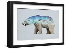 The Arctic Polar Bear-Davies Babies-Framed Art Print