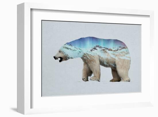 The Arctic Polar Bear-Davies Babies-Framed Art Print