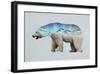 The Arctic Polar Bear-Davies Babies-Framed Art Print