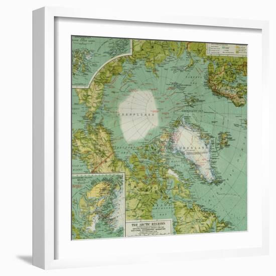 The Arctic Regions-null-Framed Giclee Print