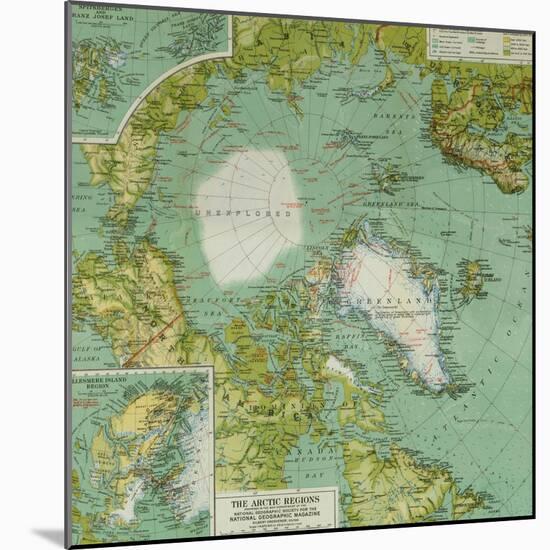 The Arctic Regions-null-Mounted Giclee Print