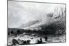 The Arctic Squadron in Leevely Harbour, Island of Disco, Coast of Greenland, 1855-null-Mounted Giclee Print