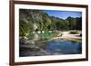 The Area Surrounding the Caves Is Stunning Natural Scenery, Kong Lor-Micah Wright-Framed Photographic Print