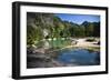 The Area Surrounding the Caves Is Stunning Natural Scenery, Kong Lor-Micah Wright-Framed Photographic Print