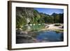 The Area Surrounding the Caves Is Stunning Natural Scenery, Kong Lor-Micah Wright-Framed Photographic Print