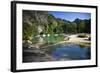 The Area Surrounding the Caves Is Stunning Natural Scenery, Kong Lor-Micah Wright-Framed Photographic Print