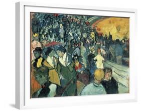 The Arena at Arles, c.1888-Vincent van Gogh-Framed Giclee Print