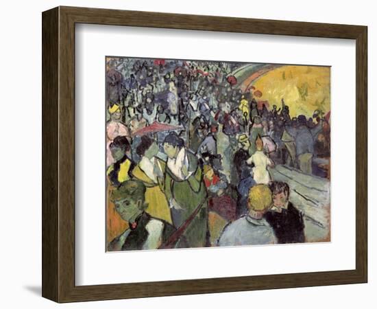 The Arena at Arles, c.1888-Vincent van Gogh-Framed Giclee Print