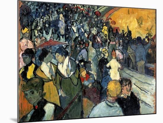 The Arena at Arles-Vincent van Gogh-Mounted Premium Giclee Print