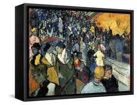 The Arena at Arles-Vincent van Gogh-Framed Stretched Canvas