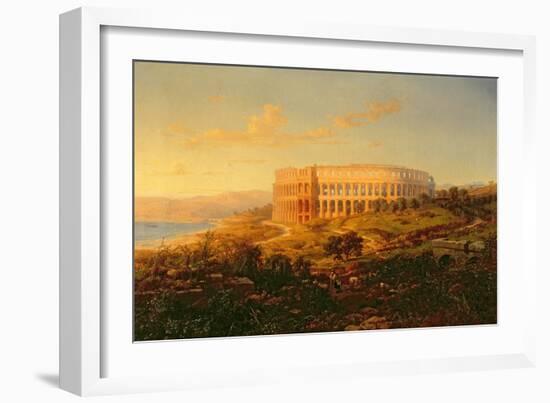 The Arena in Pola-Bernard Friedler-Framed Giclee Print