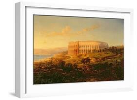 The Arena in Pola-Bernard Friedler-Framed Giclee Print