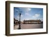 The Arena Or Roman Amphitheatre in Verona, 1st Century, Marble and Brick-null-Framed Photographic Print