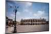 The Arena Or Roman Amphitheatre in Verona, 1st Century, Marble and Brick-null-Mounted Photographic Print