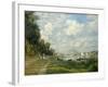 The Argenteuil Basin-Claude Monet-Framed Giclee Print